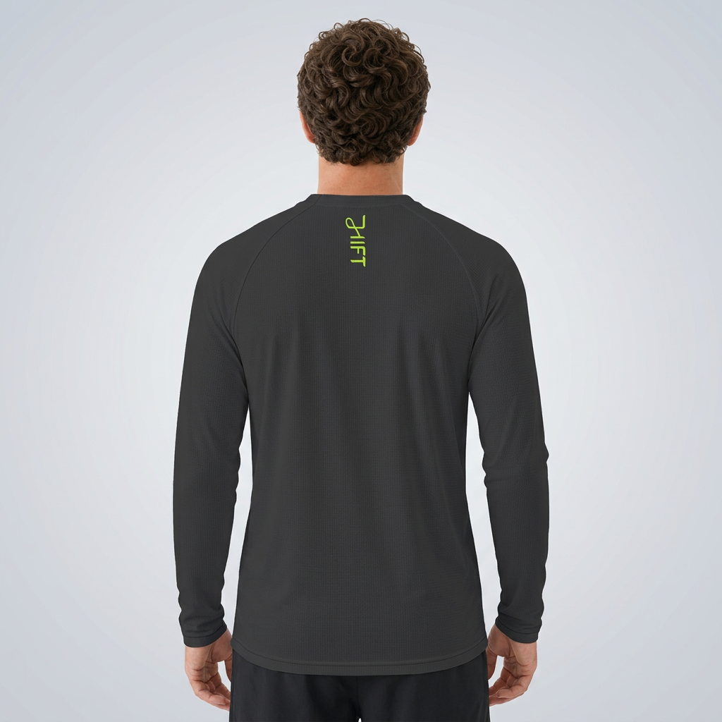 Rückansicht des Jhift-Langarmshirts