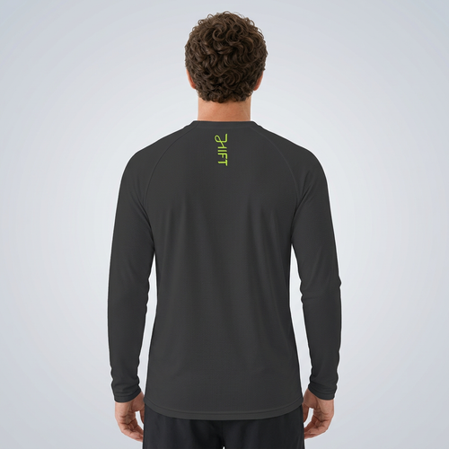 Rückansicht des Jhift-Langarmshirts