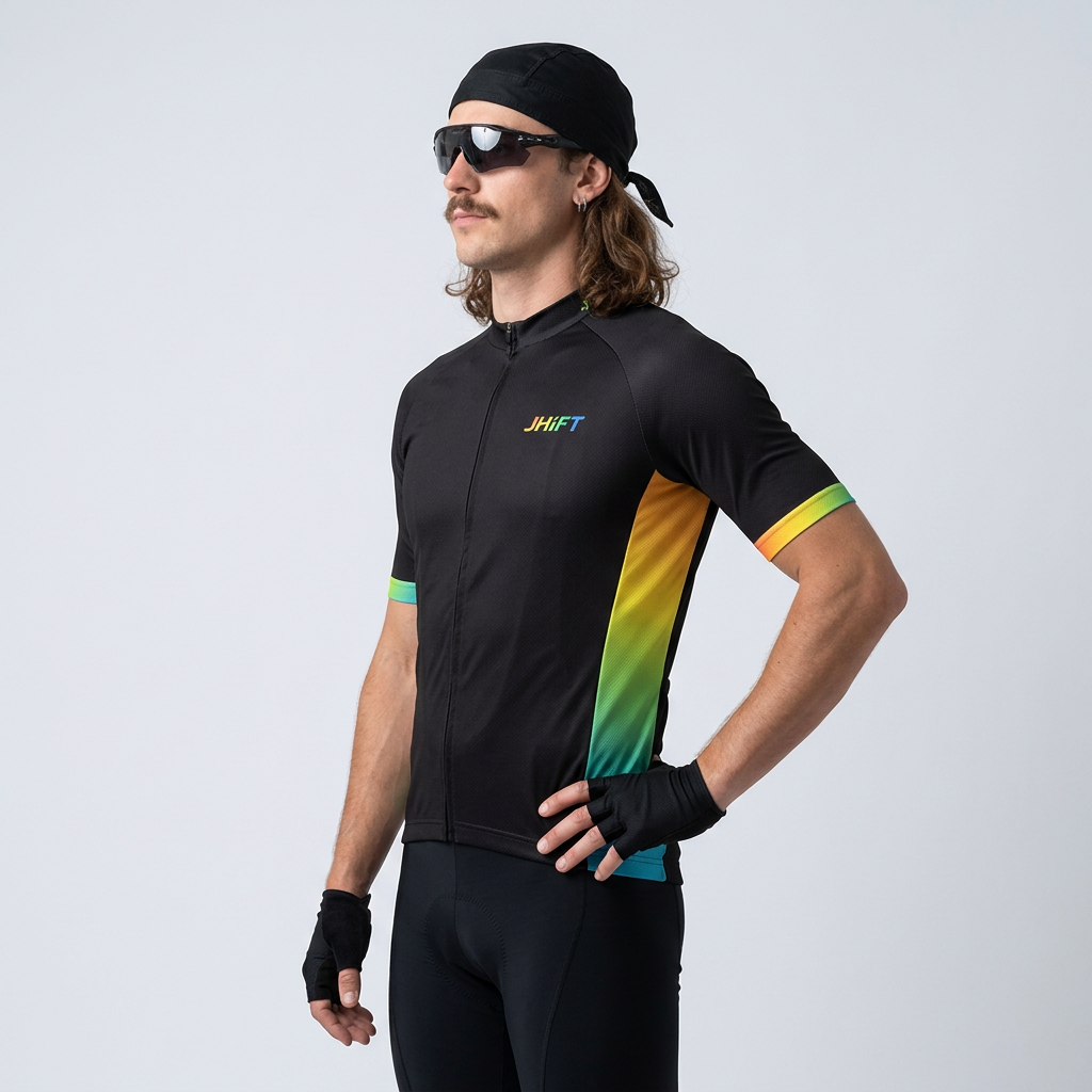 Seitenansicht mit sichtbarem Regenbogen-Seiteneinsatz