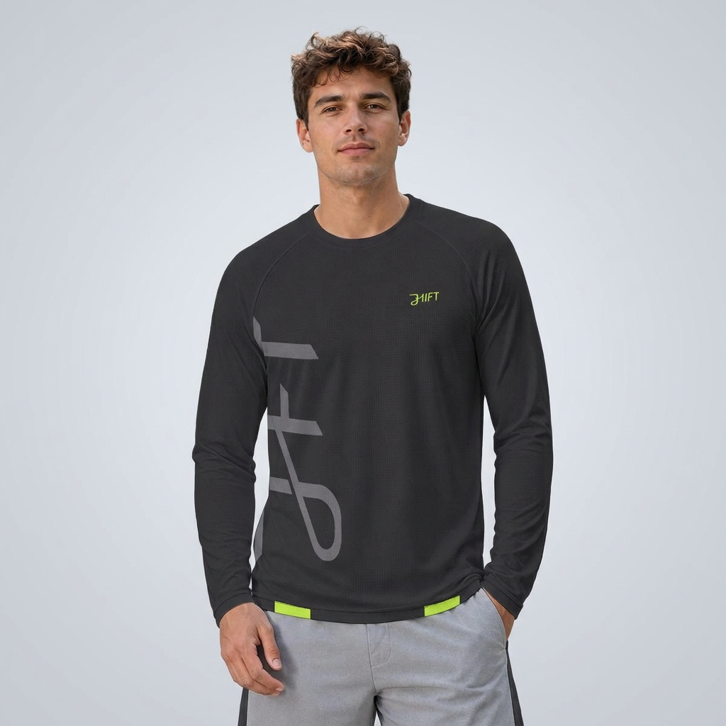 Vorderansicht des Jhift-Langarmshirts
